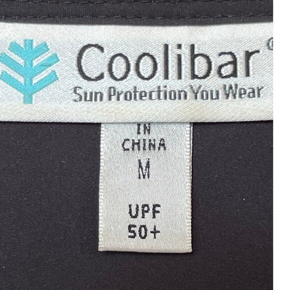 Coolibar Women’s M Black Elbow Sleeve Shrug UV Protection Lightweight Cardigan - Picture 3 of 6